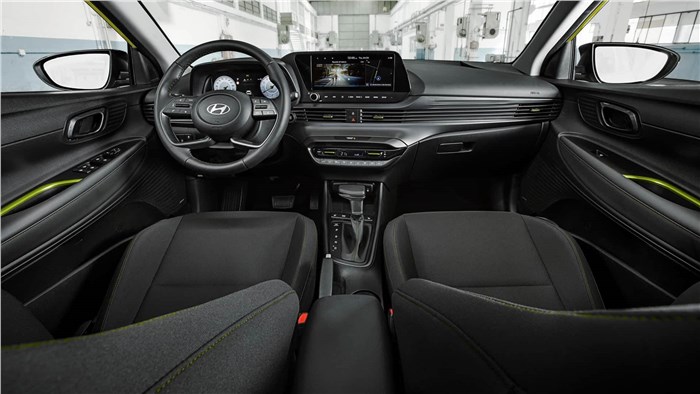 Hyundai i20 facelift interior